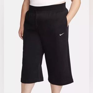 Nike Phoenix Fleece High-Waisted Cropped Wide-Leg Sweatpants